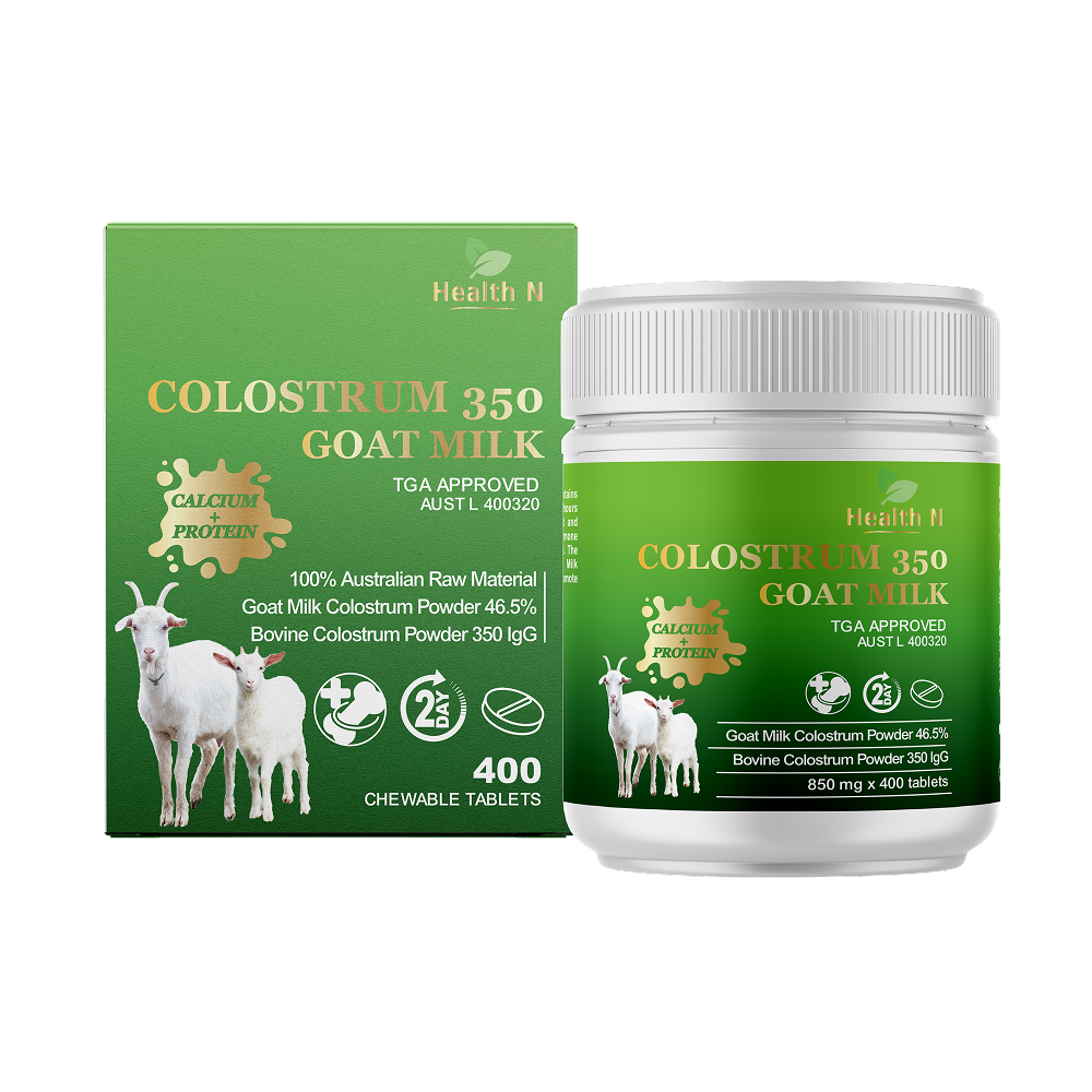 Health N Colostrum 350 Goat Milk Candy 400Caps