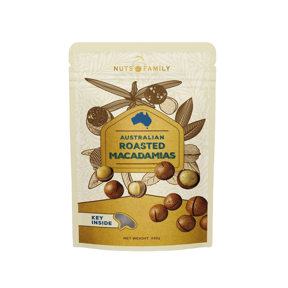 Nuts Family Macadamias Roasted 240g