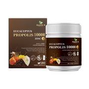 Health N Eucalyptus Propolis 10000 Zinc 180Caps
