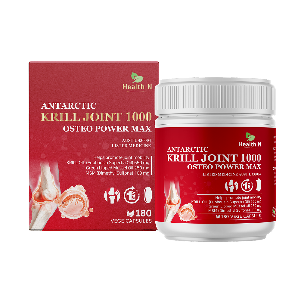 Health N Krill Joint 1000 Osteo Max 180Caps