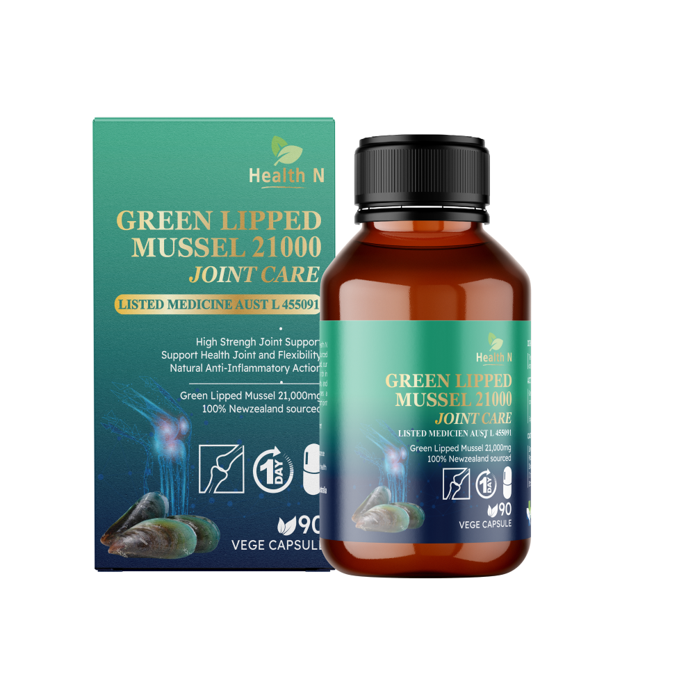 Health N Green Lipped Mussel 21000 90Caps