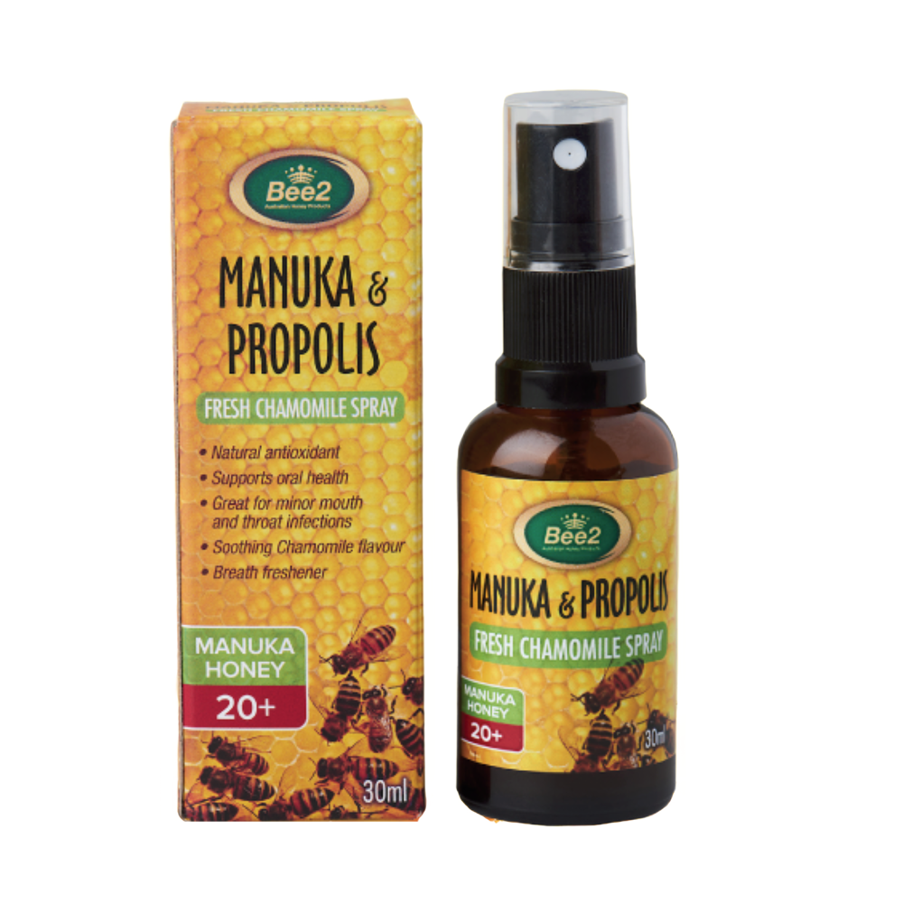 Bee2 Manuka & Propolis Fresh Chamomile Spray 30ml