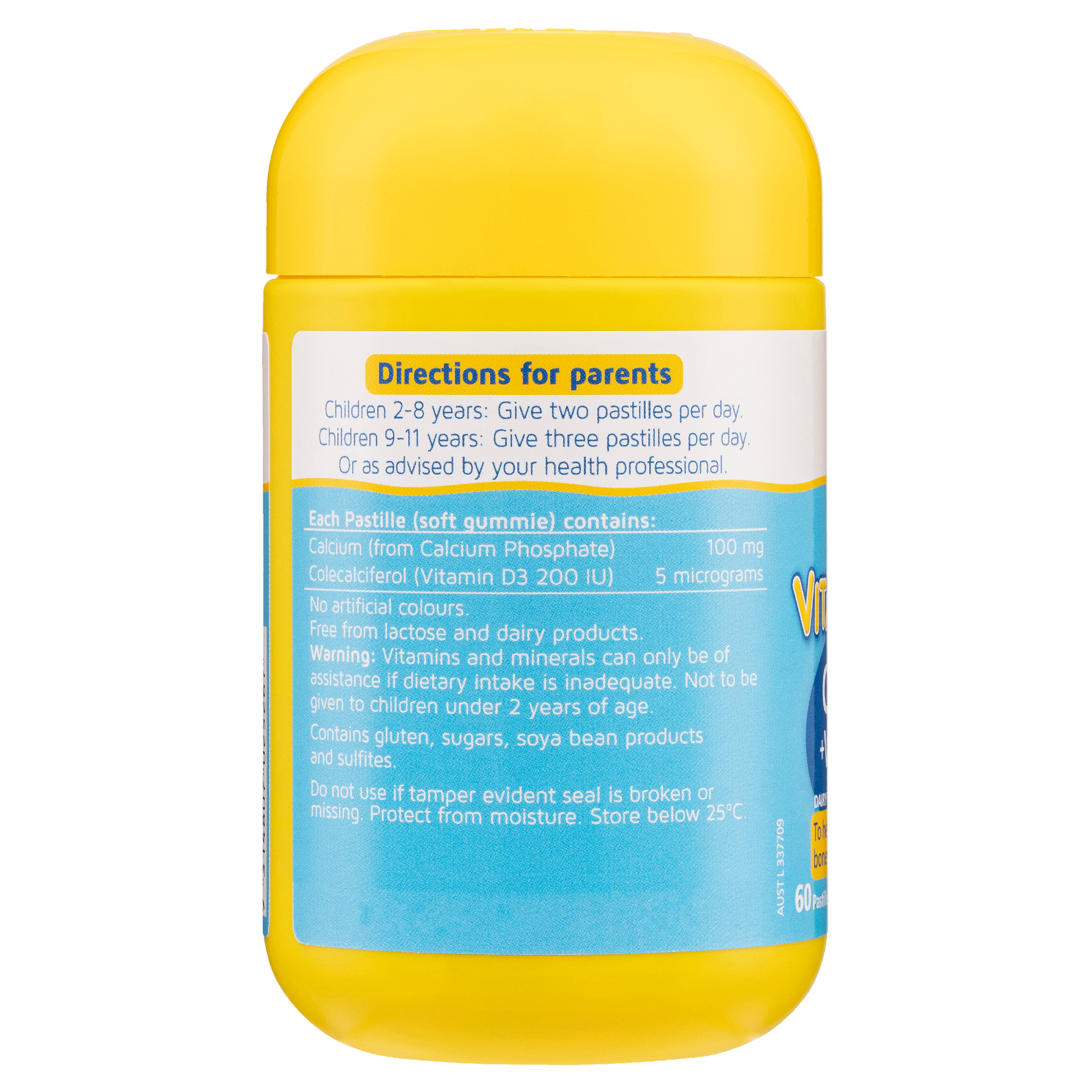 Nature's Way Kids Smart Vita Gummies Calcium + Vitamin D 60's - front