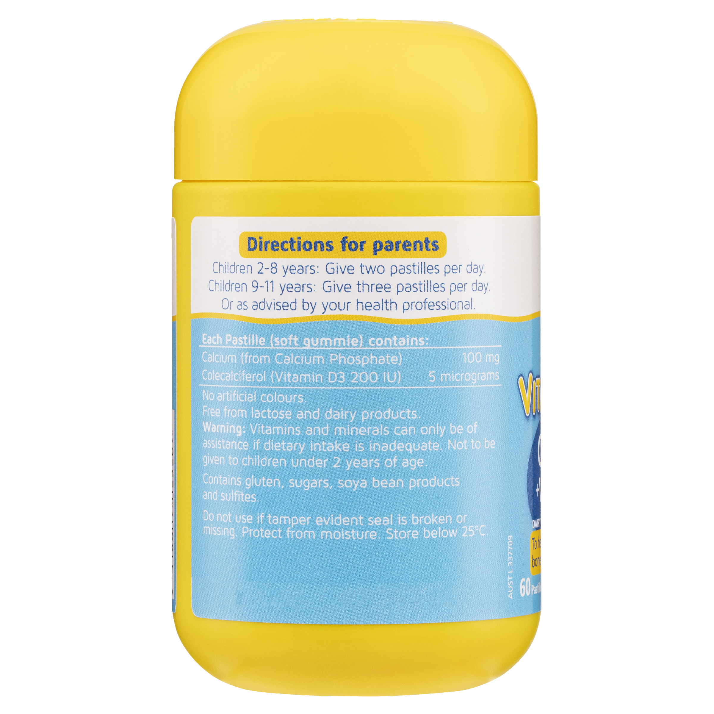 Nature's Way Kids Smart Vita Gummies Calcium + Vitamin D 60's - front
