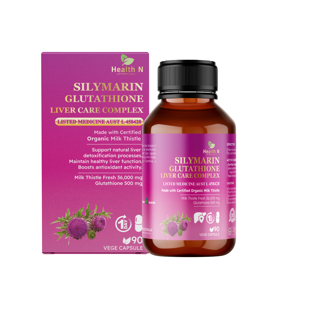 Health N Silymarin Glutathion Liver Care 90Caps