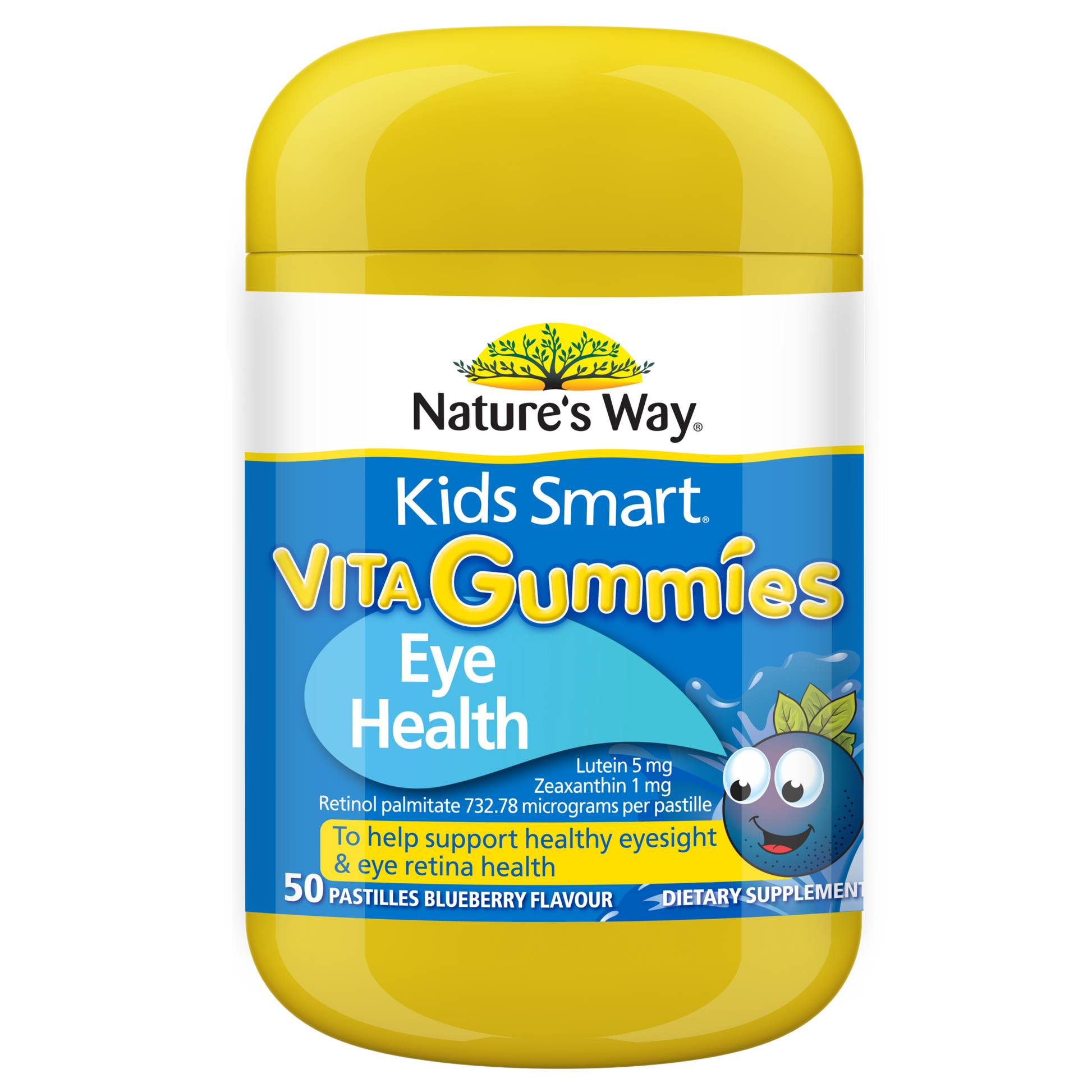 Nature's Way Kids Smart Vita Gummies Eye Health 50's - front