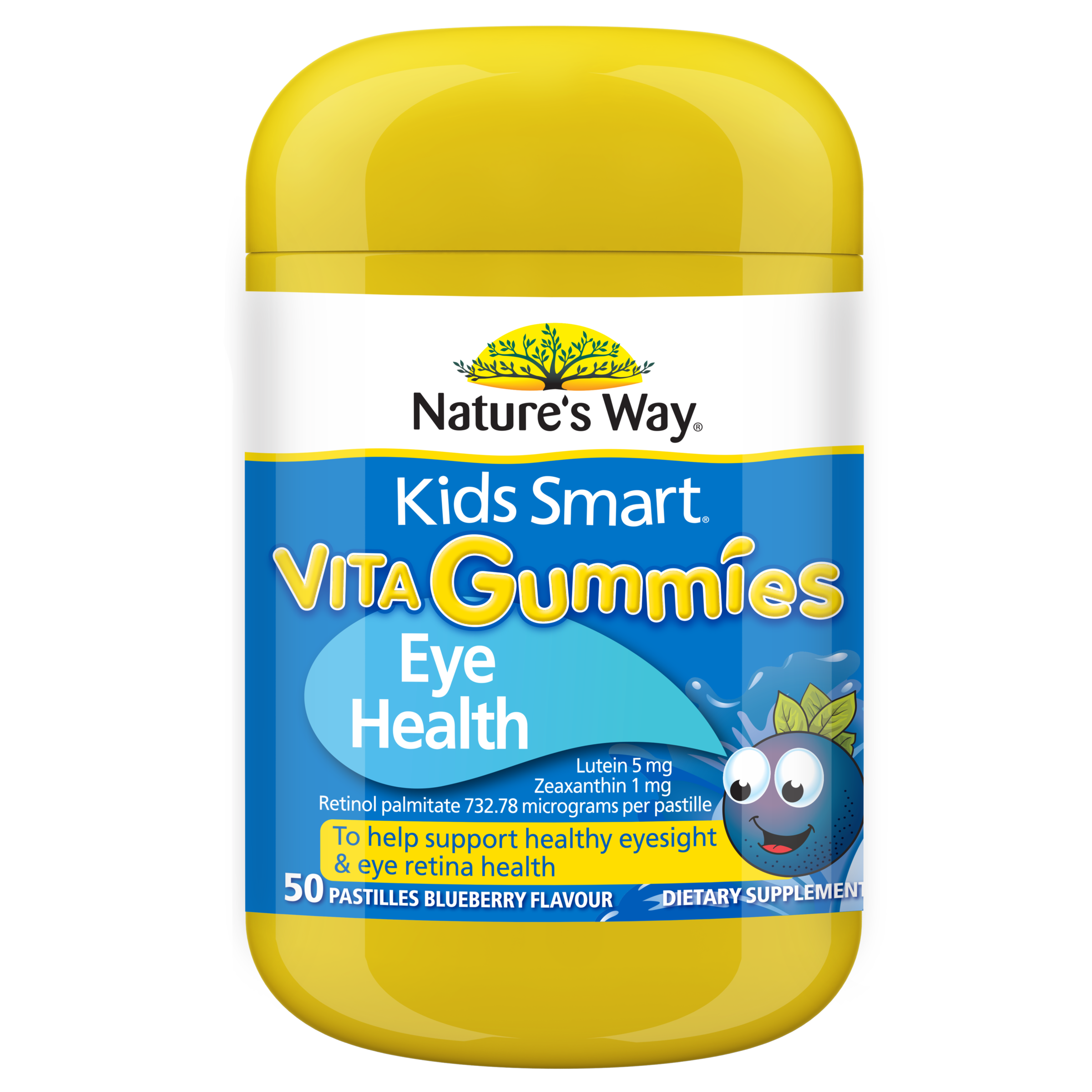 Nature's Way Kids Smart Vita Gummies Eye Health 50's - front