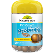 Nature's Way Kids Smart Probiotic Choc Balls 50's - front