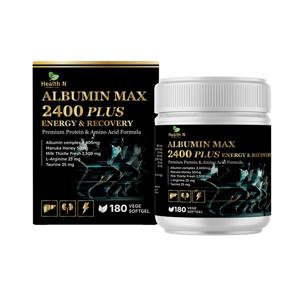 Health N Albumin Max 2400 Plus 180Caps