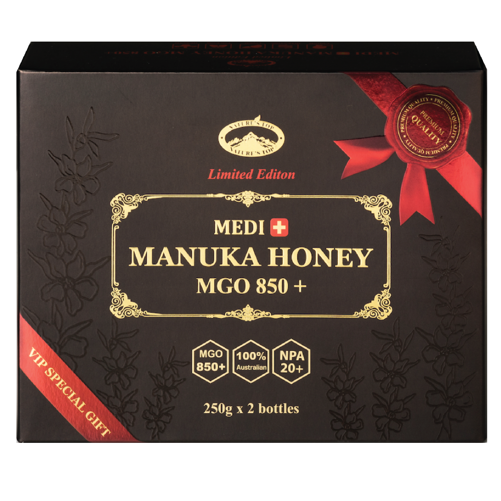 Nature's Top Manuka Honey MGO 850+ 250g x 2 Bottles