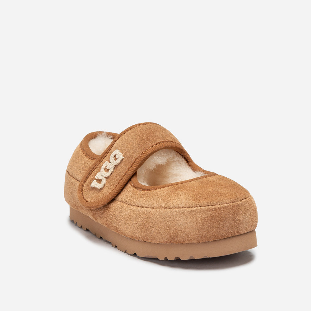 UGG 로고 키즈 메리제인 (OB970K) 이미지 1