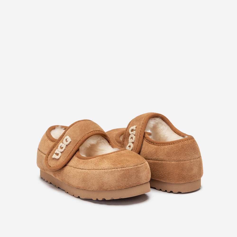 UGG 로고 키즈 메리제인 (OB970K) 이미지 2