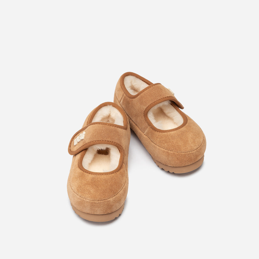 UGG 로고 키즈 메리제인 (OB970K) 이미지 3