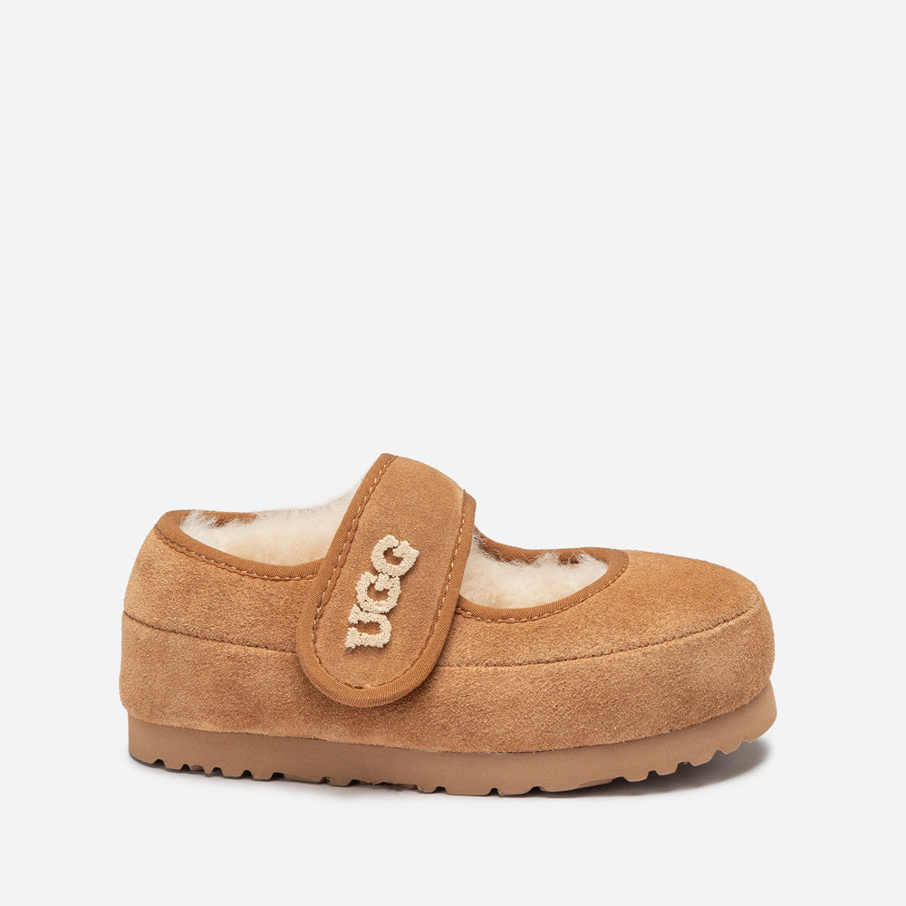 UGG 로고 키즈 메리제인 (OB970K) 이미지 4