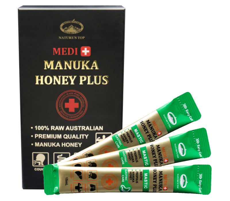 Nature's Top Medi Manuka Honey Plus Mastic 30 Sachets