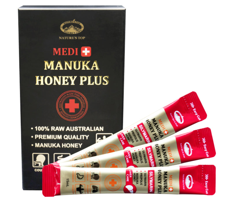 Nature's Top Medi Manuka Honey Plus Silymarin 30 Sachets