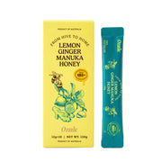 Ozanic Lemon Ginger Manuka Honey MGO 180+ 12g x 10 Sachets