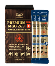 Nature's Top Manuka Honey Premium MGO 263+ Ivy Leaf 30 Sachets