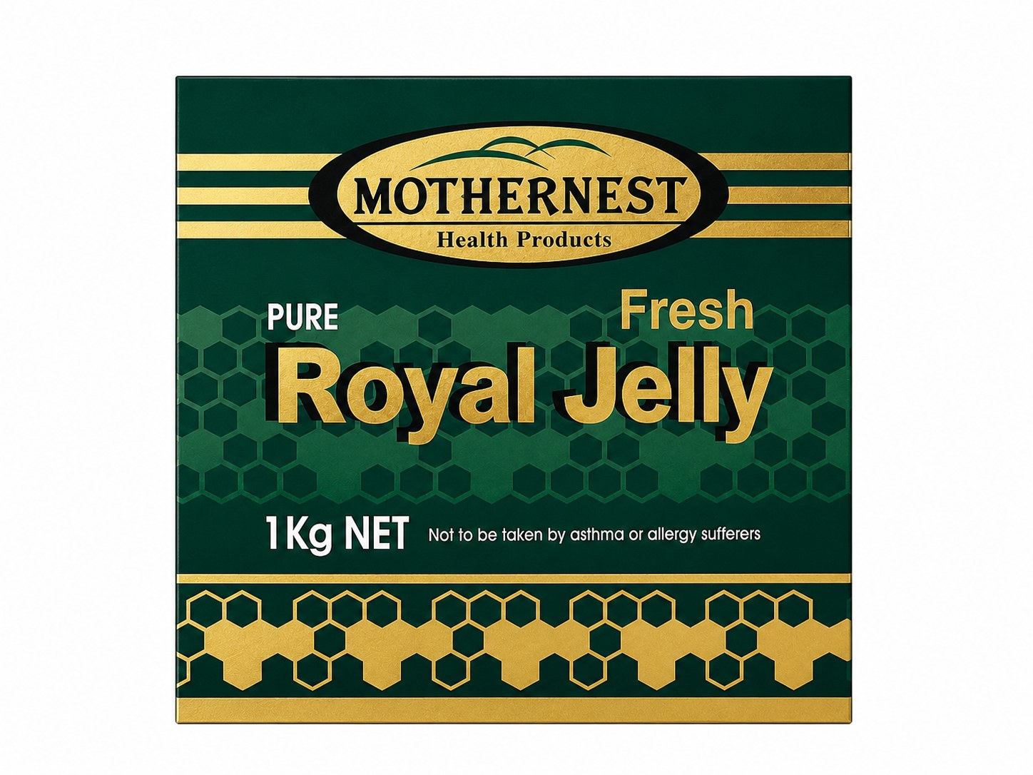 Mothernest Pure Fresh Royal Jelly 1Kg front of pack